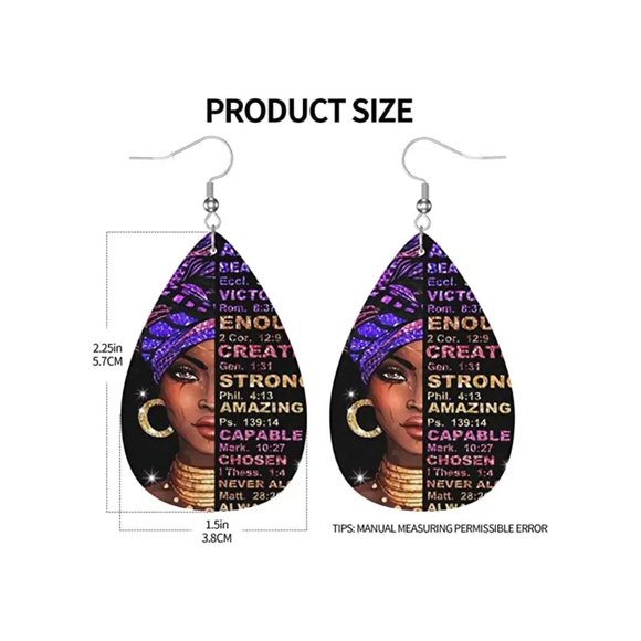 BOGO 50% Off Teardrop Dangle Retro Elegant Vintage Style Earrings - Picture 7 of 11